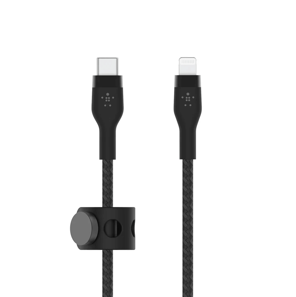 สายชาร์จ BELKIN รุ่น CAA011BT2MBK USB-C TO LIGHTNING ยาว 2 เมตร สีดำ_0